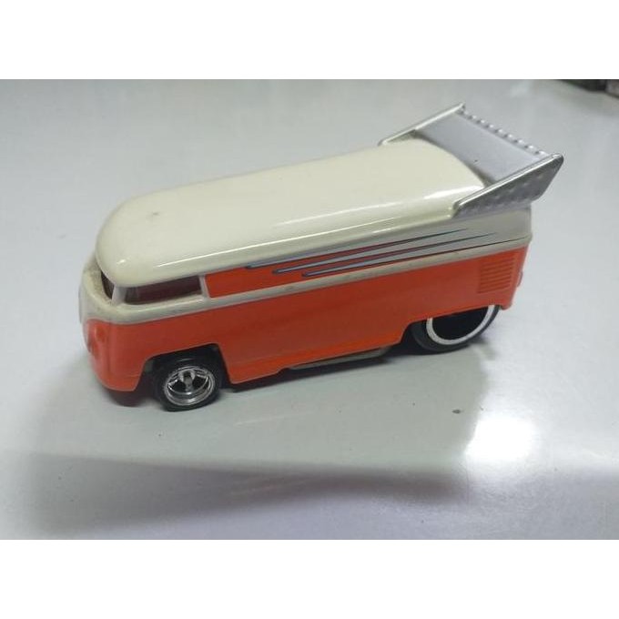 HOT WHEELS LOOSE VOLKSWAGEN T1 DRAG BUS PUTIH ORANYE