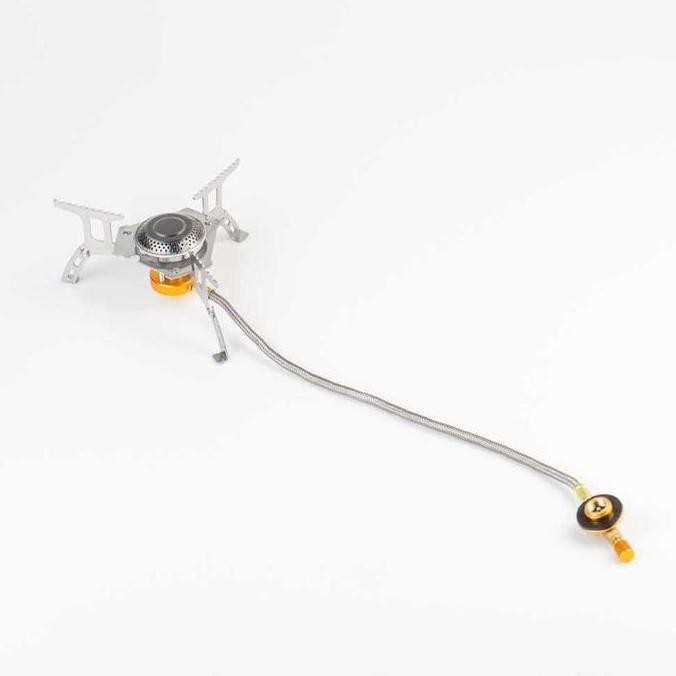 Promo COD Kepala Kompor Gas Lipat Mini Portable 2in1 Untuk Outdoor Camping Hiking Traveling 1 Tungku