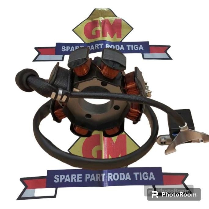 Spool/Spul Ac 8Pole For Appktm Jialing Tossa Montrada Minerva Dll Rodatiga