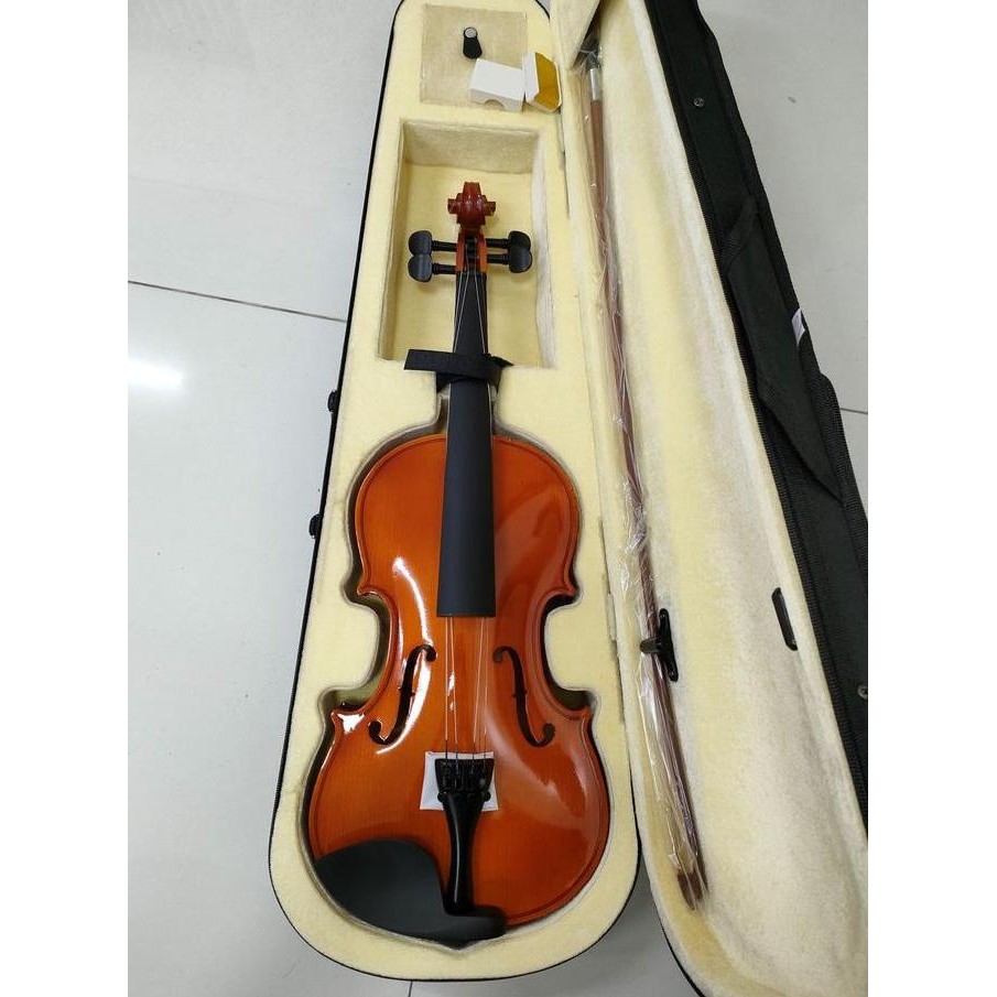 Biola akustik ukuran 4/4 fullset violin 4/4