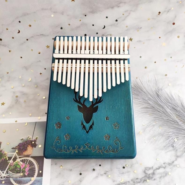Kalimba 17 KEY , Kalimba Alat Musik Untuk Pemula Piano Jari , Kecapi jari Kalimba, Kalimba Kayu