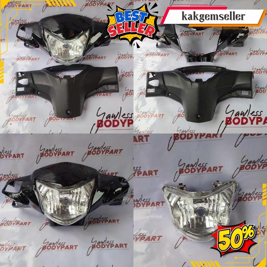 Batok Kepala Revo Fit Injeksi Plus Lampu Depan Revo Fit Injeksi Cod