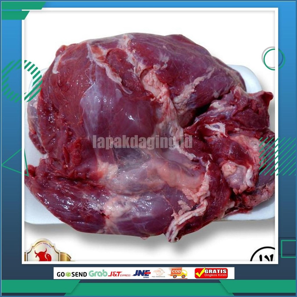 Daging Paha Kambing | Lamb Leg Boneless Lokal 500Gram Sameday