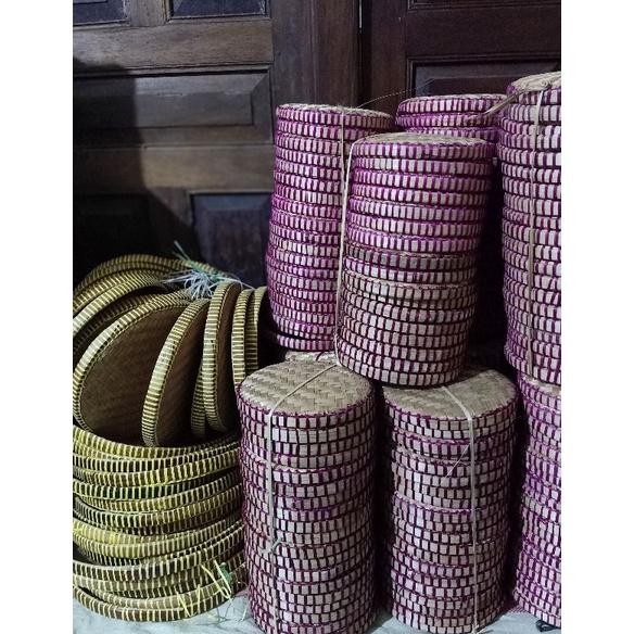 New Tampah Bambu Mini Tampah Kecil Tampah Nasi Kuning Jajanan Pasar