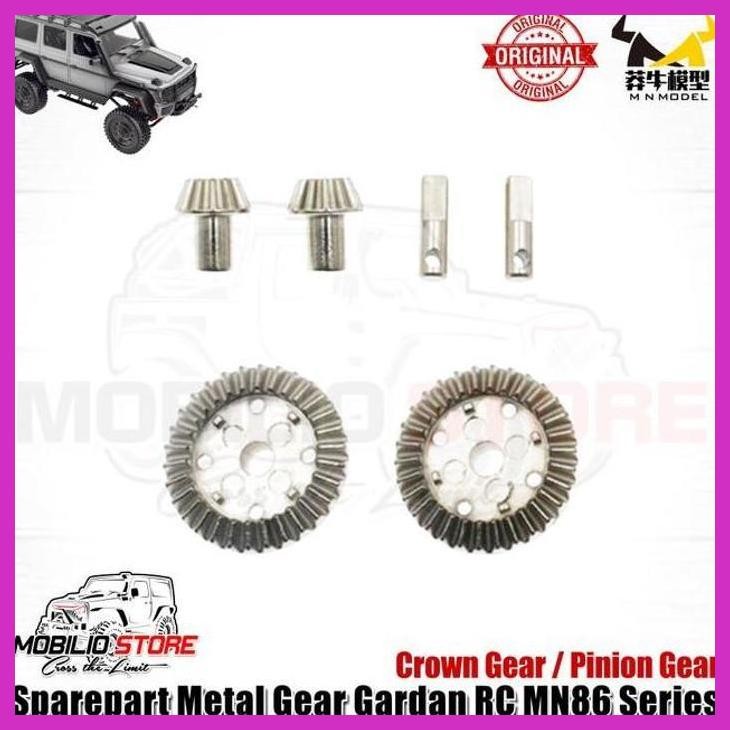 READY SPARE PART ORI METAL GEAR AXLE GARDAN RC 4X4 MN86K 86KS 86S G500 1/12 MAINAN REMOTE CONTROL  P