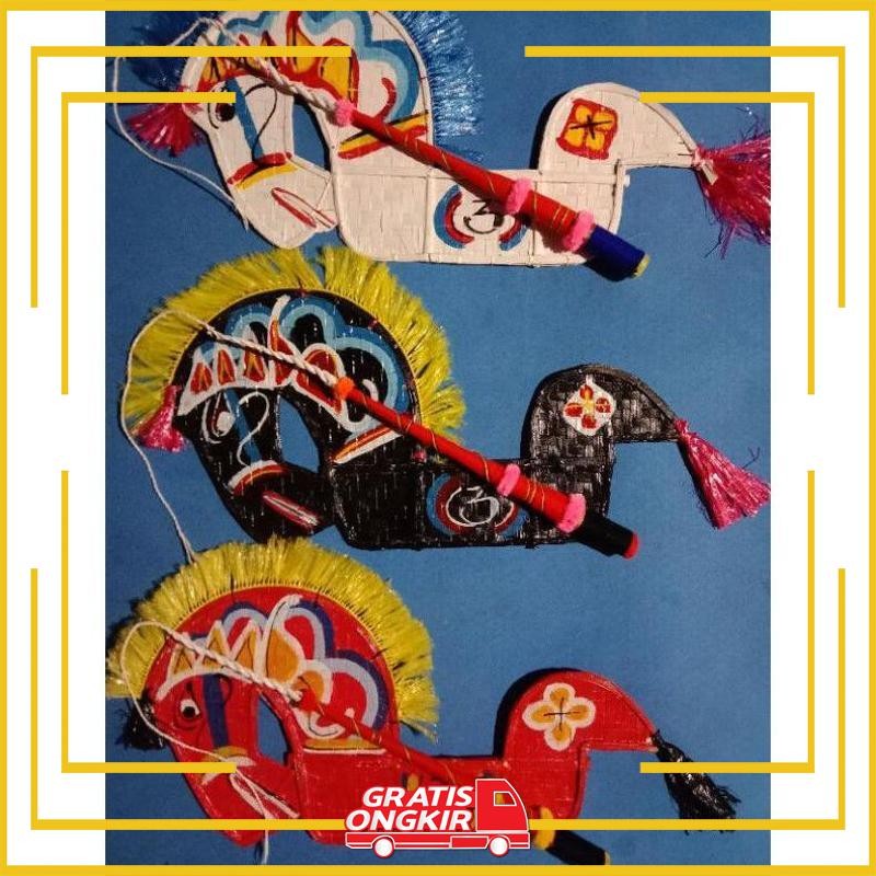 - NEW COD - PROMO TERBAIK TERLARI KUDA LUMPING JARANAN ANAK BONUS CAMBUK TANGGUNG CAMBUK JUPE PRENTU