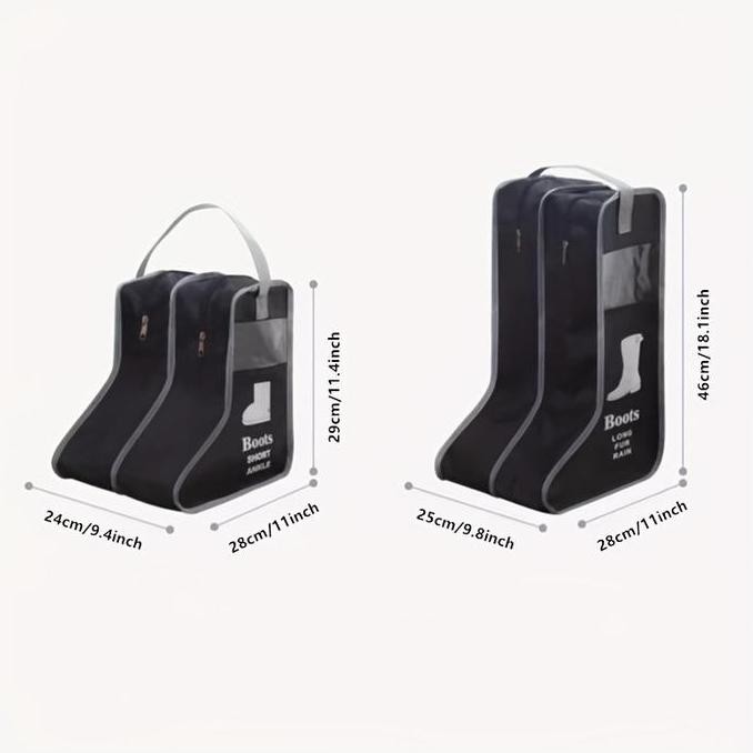 Tas Sepatu boot Anti Debu Tempat Penyimpanan Sepatu Boot Panjang