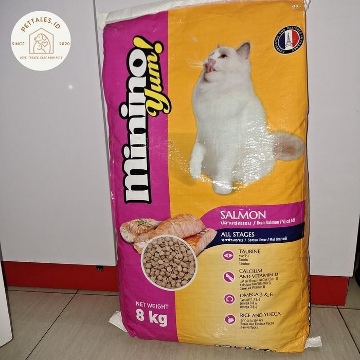 minino yum cat salmon 8kg