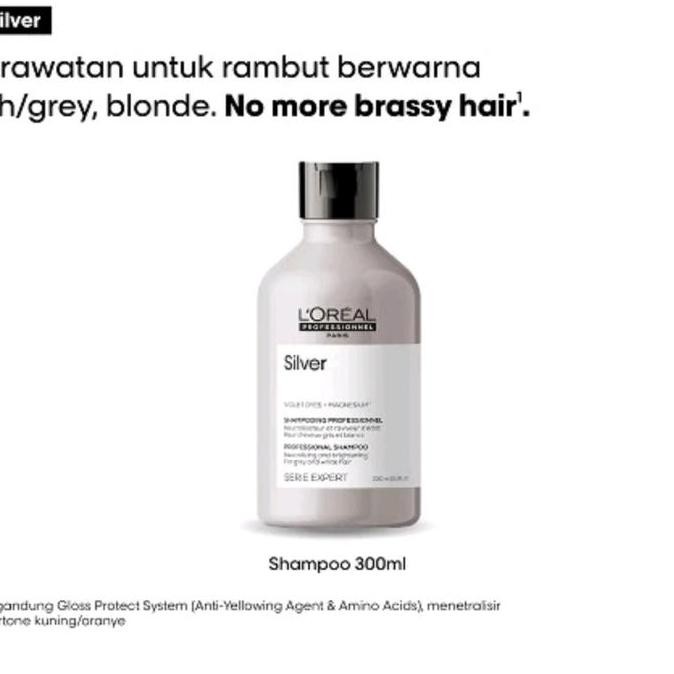 Shampo Loreal Serie Expert L'oreal Magnesium Silver 300ml