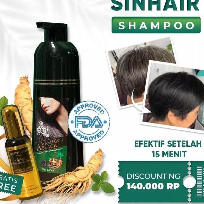 SIN HAIR PREMIUM A WASHING BLACK & BROWN READY STOK JAPAN ORIGINAL