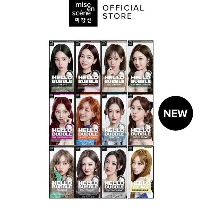 HELLO BUBBLE HAIR COLOUR | CAT RAMBUT | PEWARNA RAMBUT