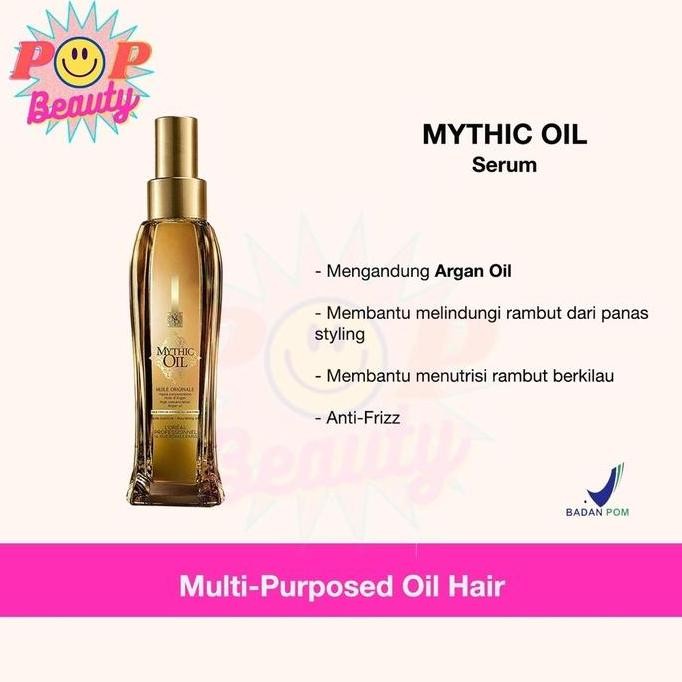 Loreal Mythic Oil Hair Serum Damaged Hair Serum Rambut Rusak Kering