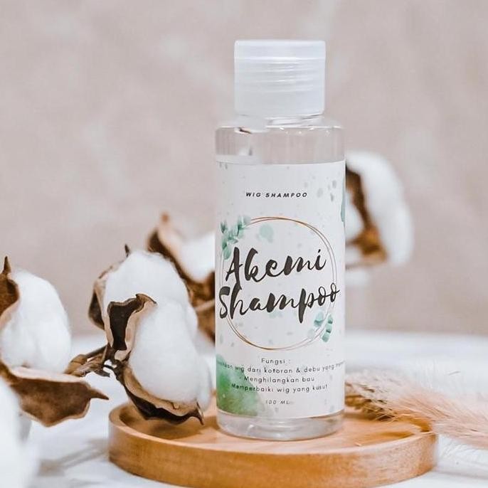 SHAMPOO WIG HAIRCLIP AKEMI PELEMBUT WIG SHAMPOO RAMBUT PALSU