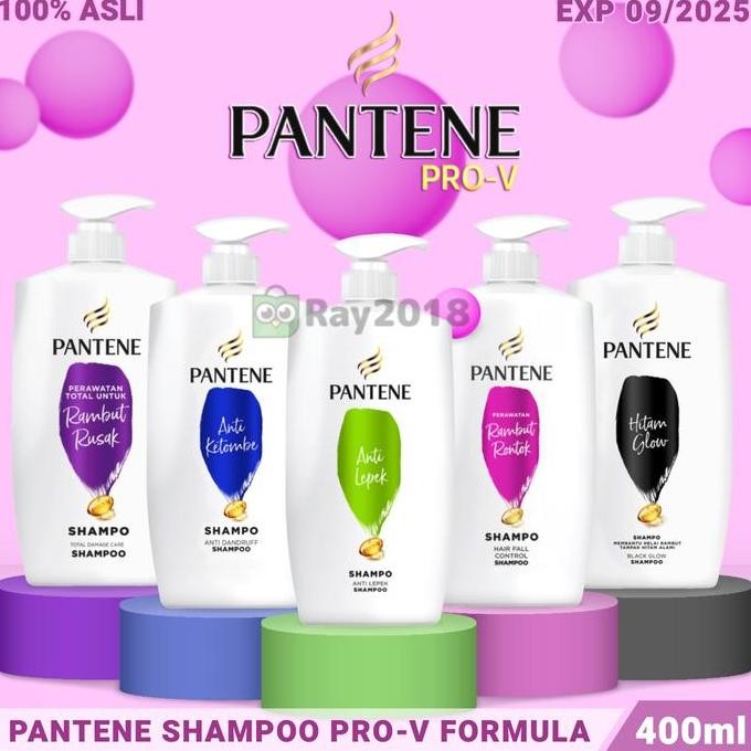 Pantene 400ml Pro Vitamin Shampo Pantene 400ml botol pump