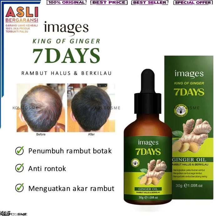 [ ORIGINAL 100% ] SERUM PENUMBUH RAMBUT BOTAK | IMAGES GINGER HAIR OIL SERUM | KING OF GINGER 7 DAYS