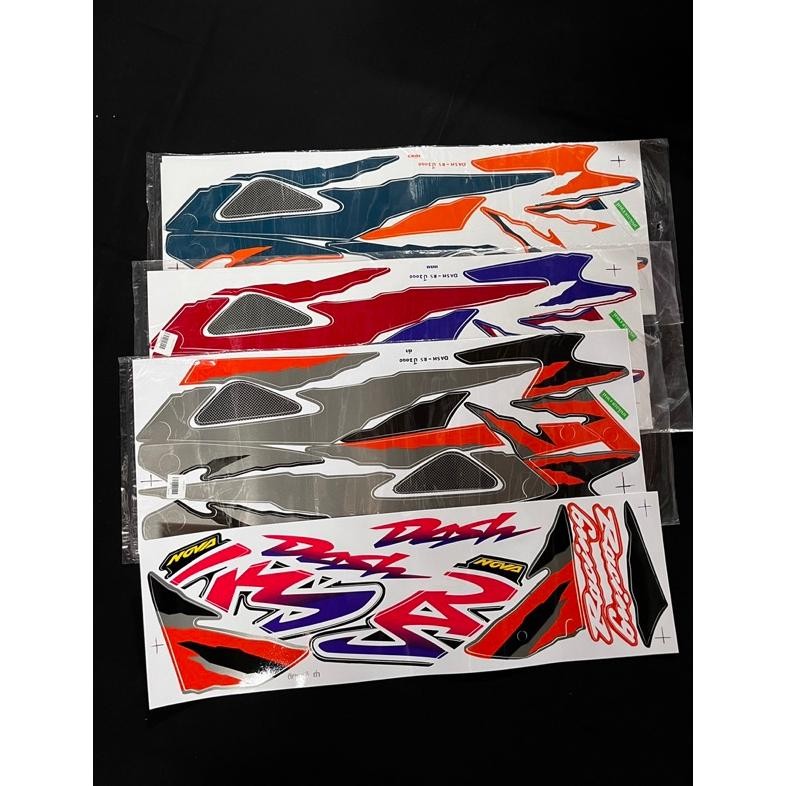 striping honda nova dash RS original kodak paper thailand sticker nova dash 125 striping kodak paper