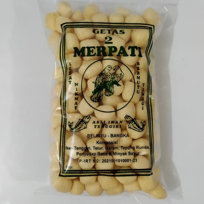 Getas 2 merpati khas bangka asli 250gram getas ikan tenggiri