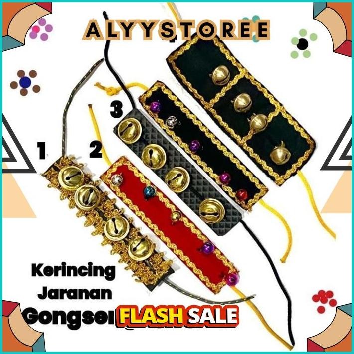 PROMO Gongseng jaranan / kerincing jaranan/ kerincing kaki jaranan