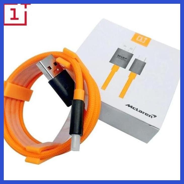 COD ONEPLUS KABEL DATA CABLE TYPE-C WARP MCLAREN FAST CHARGING PACK PACKING AMAN