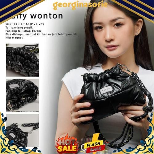 PUFFY WONTON + PRUSIK STRAP - ARCELL l Slingbag Mini Puffy Diskon