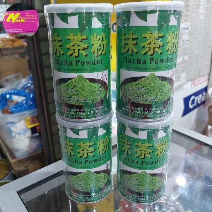 BEST SELLER BUBUK GREENTEA / BUBUK MATCHA / MACHA POWDER MASTER CHU 150GR KHUSUS GRAB DAN GOJEK 