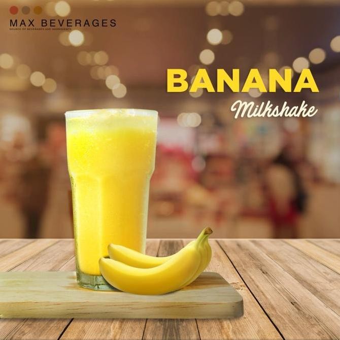 READY STOCK BUBUK BANANA MILK SHAKE/ BANANA POWDER/ BUBUK MINUMAN RASA PISANG 