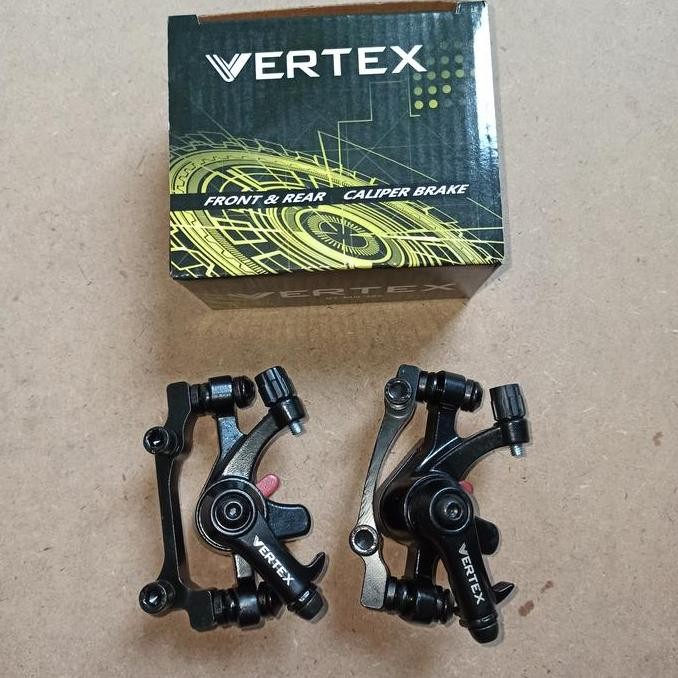 Promo kaliper rem cakram vertex caliper rem sepeda Seli lipat mtb COD