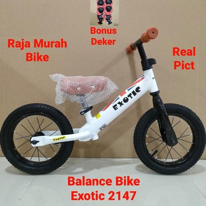 Sepeda Anak Blance Bike Exotic 2147 Ban Pompa Sepeda Push Bike Exotic 2147 Sepeda Keseimbangan TEB