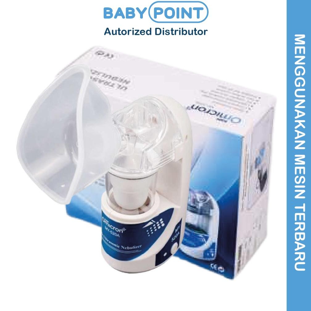 Nebulizer Ultrasonic Inhale Alat Terapi Uap Pernapasan Hidung