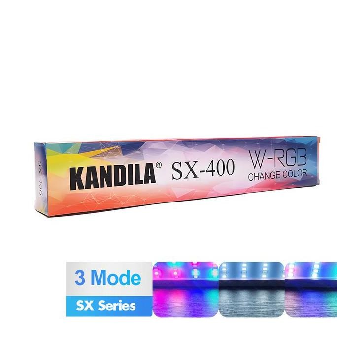 Lampu Aquarium Kandila Sx Series Wrgb 3 Mode Warna Led Aquascape Kandila Sx 200 300 400 500 600 800 