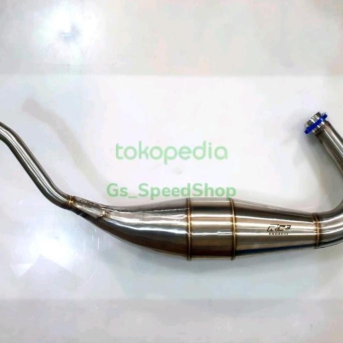 Knalpot Rc3 Ninja 150 Rr R Tipe Cobra Silencer Tz Premium Full Press