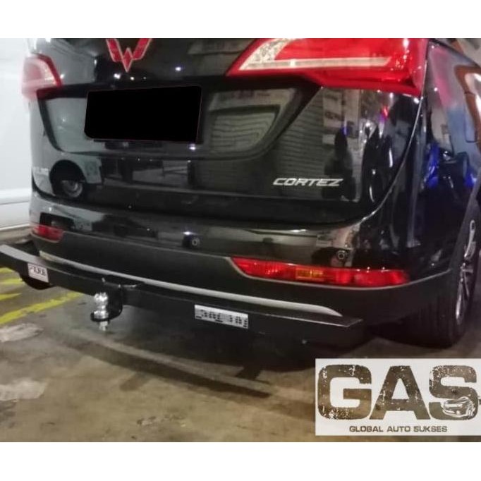 Towing Mobil Wuling Cortez / Besi Pelindung Bumper Belakang Mobil