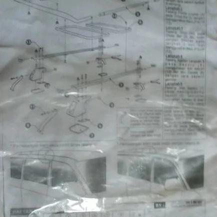 Suzuki APV roof rack bagasi atas mobil angkut barang keranjang