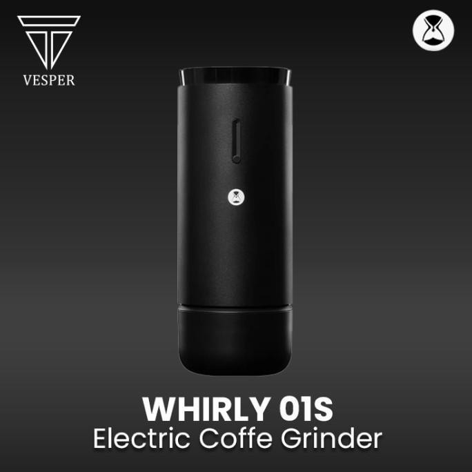 timemore electric portable grinder whirly 01s conical burr / alat giling biji kopi elektrik whirly 0