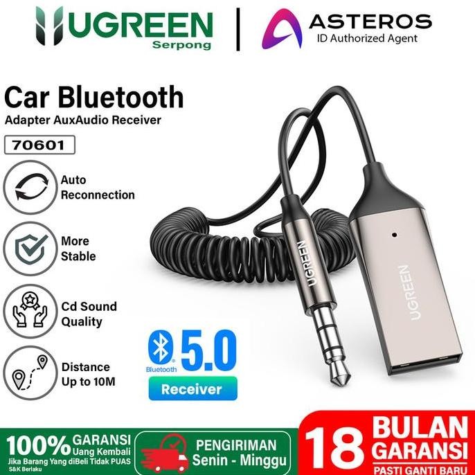 Ugreen Bluetooth 5.1 Transmitter Receiver- Ugreen Bluetooth 5.1 Rx Tx