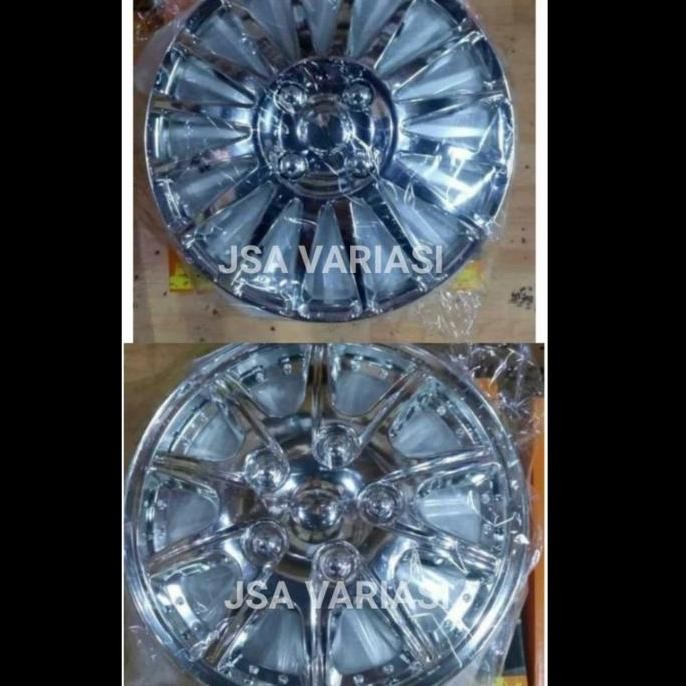 Cover Dop Velg Ring 15 Mobil Universal Chrome