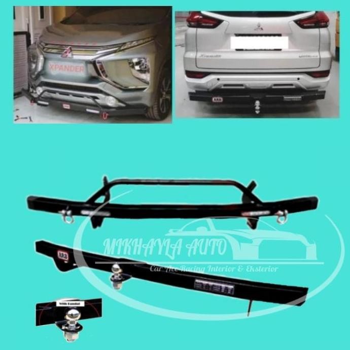 Paket Towing Bar Pelindung Bemper Depan Belakang Xpander