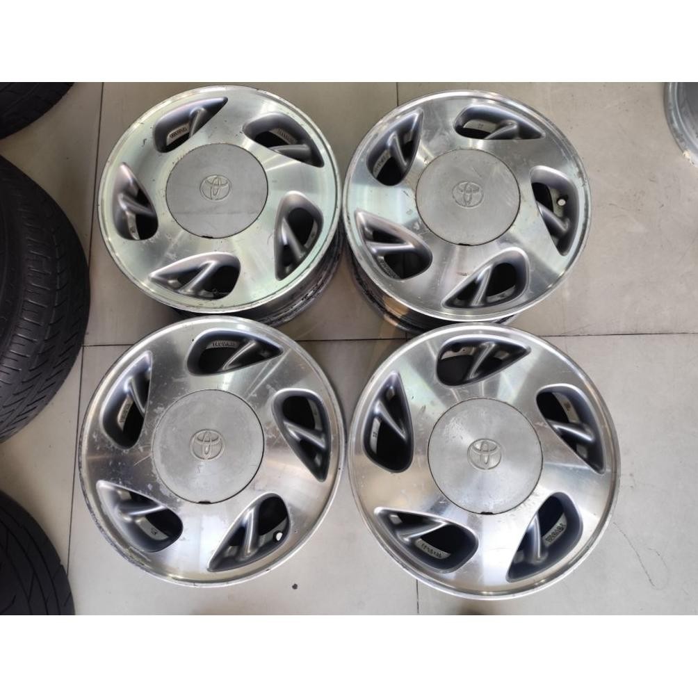 velg original kijang kapsul LGX  ring 14 pcd 4x 114
