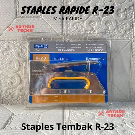 RAPIDE Gun Tacker Staples Rapide R-23 | Staples Tembak Rapide  R-23 Original