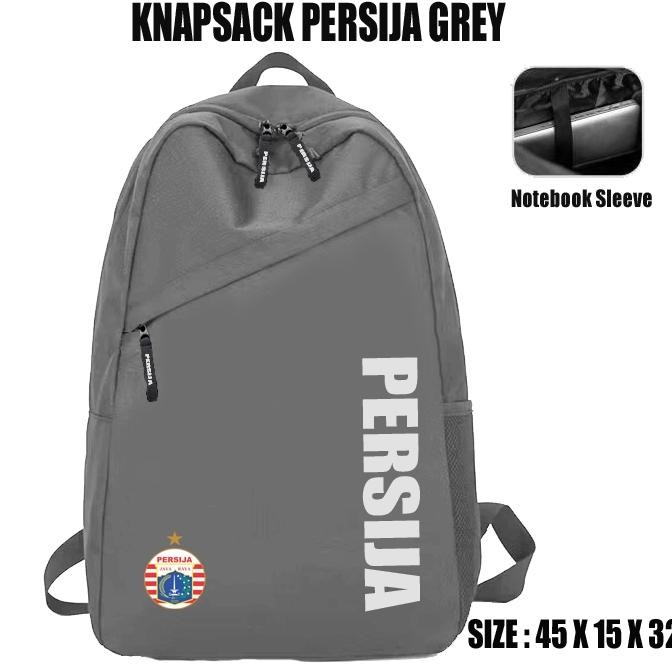 Kuke Tas Ransel Persija - Tas The Jak - Tas Persija Jakarta - Backpack Persija - Tas Sekolah Persija
