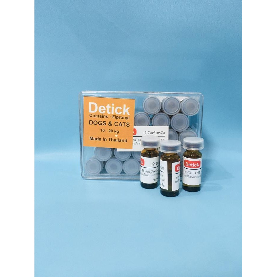 Detick 10-20kg / Obat Kutu Tetes