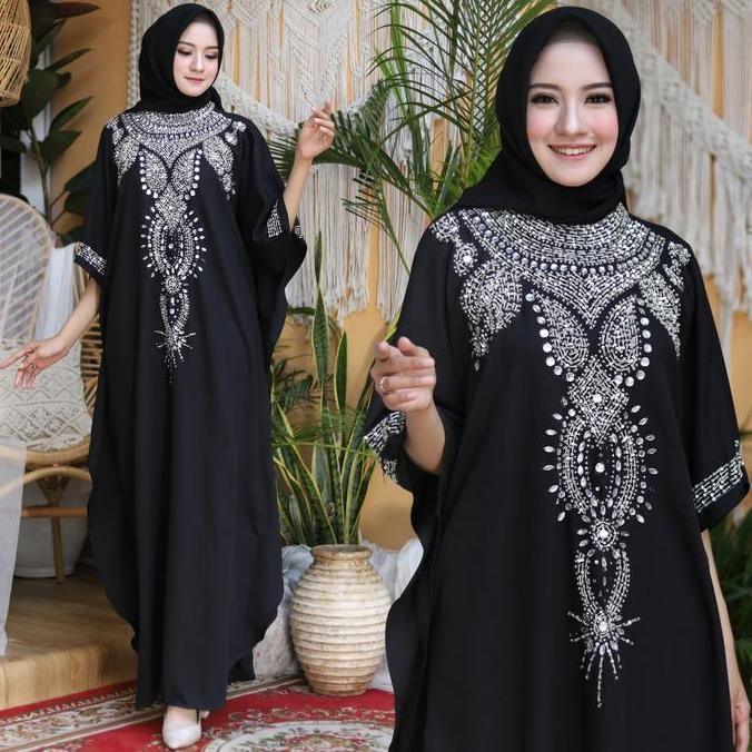 kaftan farida/ busana wanita/ kaftan/ busana muslim dewasa/xxl Panjang Kalong Gamis Lebaran Dress Me