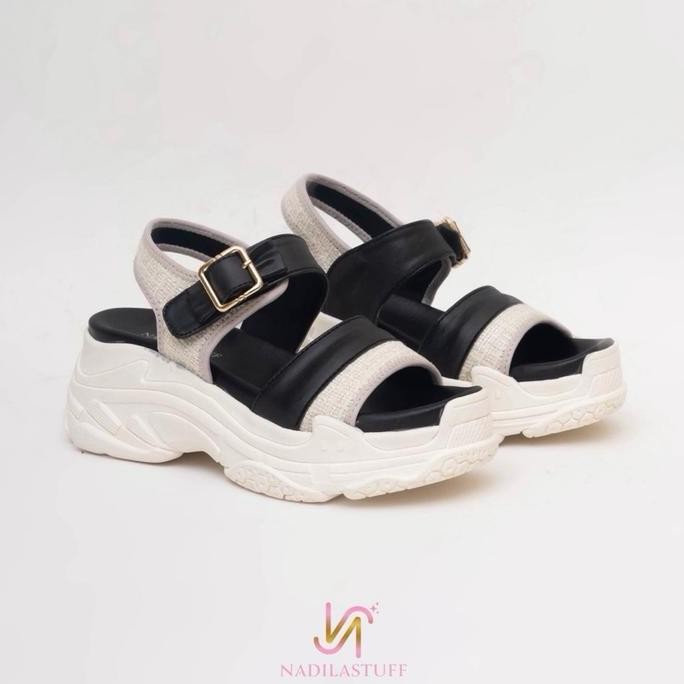 Nadilastuff Signature Aura Platform Sandal Wanita