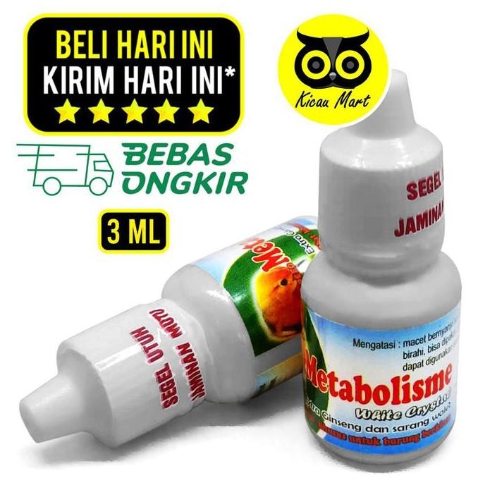 {{{{}}] VITAMIN OBAT BURUNG MACET BUNYI METABOLISME MASTER WHITE CRYSTL