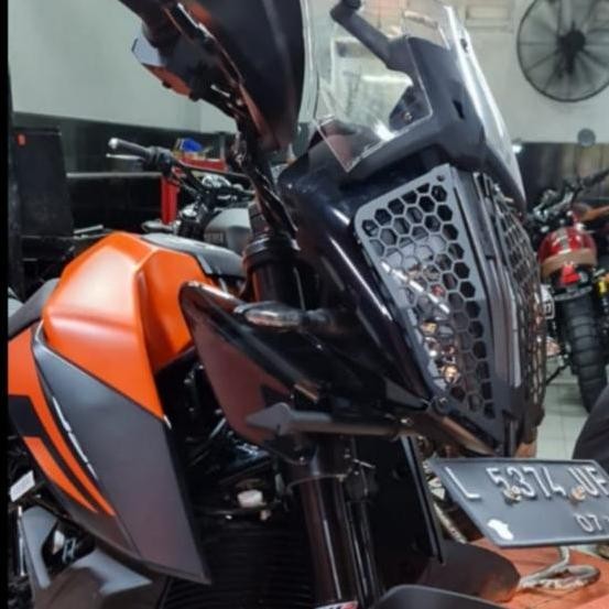 Pelindung Lampu Street Fender KTM ADV 390 Headlamp Protector Motorcycle Original