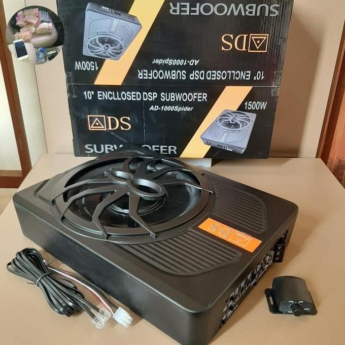 Subwoofer Kolong Ads 10 Inch Subwoover Kolong Mobil Bass Mobil