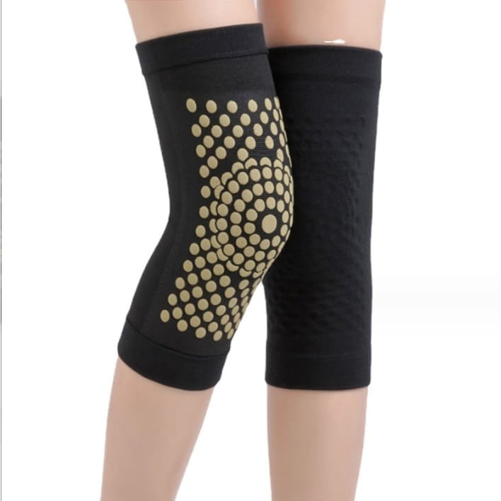 Sarung Lutut Penghangat Kaki Sepasang Sabuk Terapi Lutut Nyeri Terapi