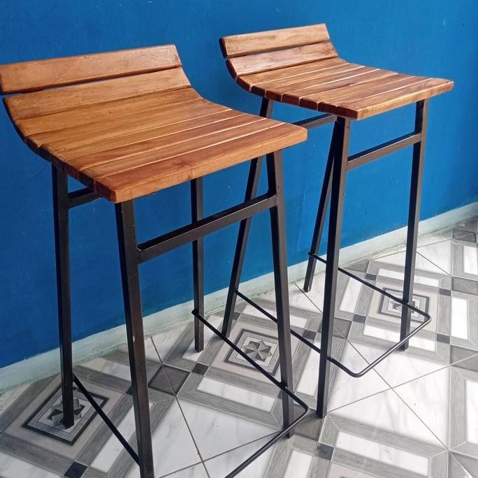 Kursi meja bar tinggi 70cm