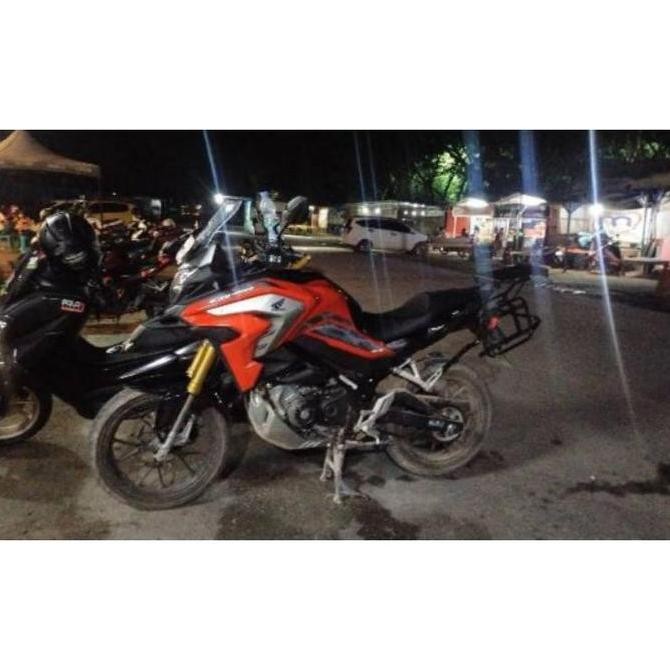 [PROMO] PAKET LENGKAP BRACKET TOP BOX CB 150 X + BREKET SIDE BOX SB 2000 FULL FITTING STABILIZER UNI