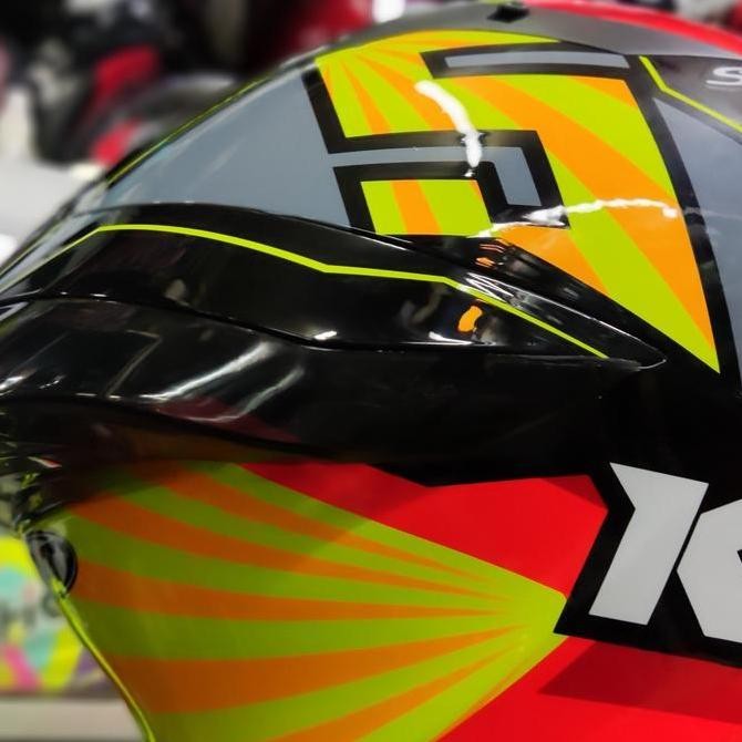 SPOILER 3D HELM KYT TT COURSE NSR Motorcycle Original